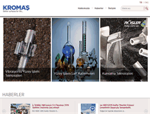 Tablet Screenshot of kromas.com.tr